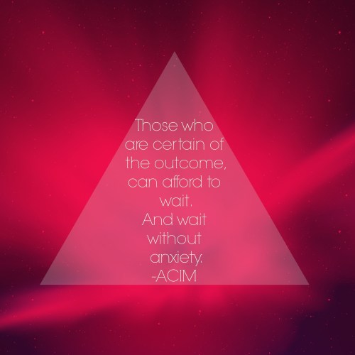 Those who are certain of the outcome