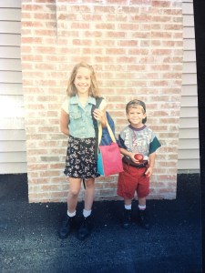 Ryan and Nicole 5th grade